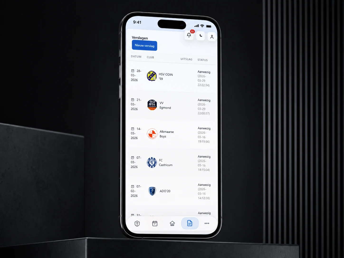 MK Vision Coach Portal, ontwerp 3