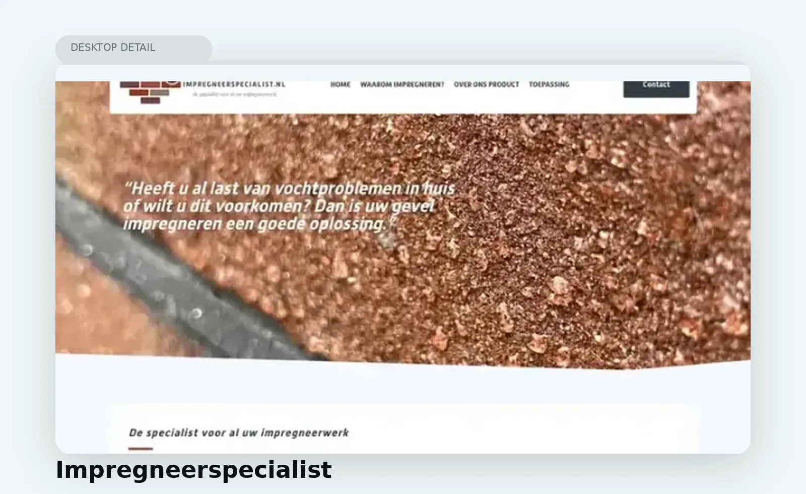 Impregneerspecialist breakout 1